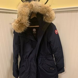 Canada Goose Authentic Rossclair Parka L Navy